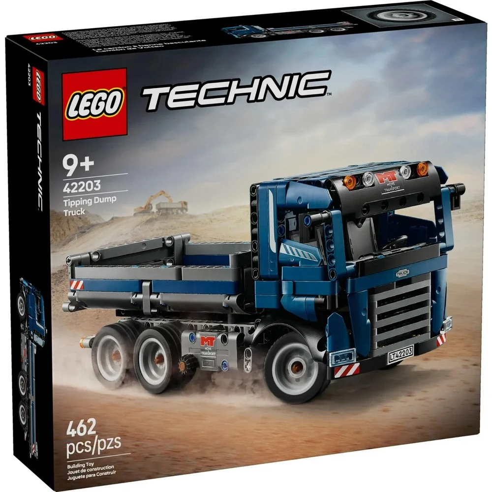 LEGO TECHNIC/TIPPING DUMP TRUCK/42203/462 PCS/NEW/MINT BOX/MSLTTT070126